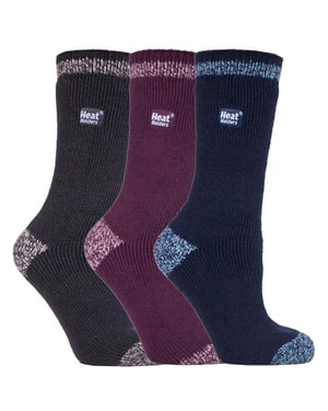 HEAT HOLDERS - 3er-Pack Multipack Damen Isolierte Thermo-Socken für den Winter - Catania