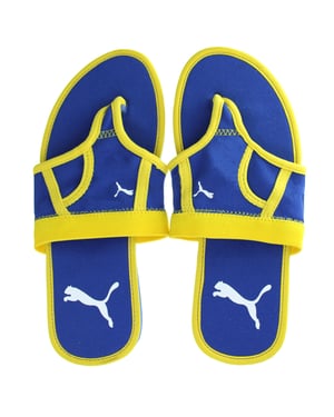 PUMA KOMS CASE MENS Blue Flip-Flops