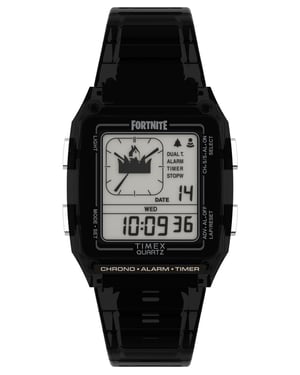 Timex Lca X Fortnite Herren schwarze Uhr TW2W96500