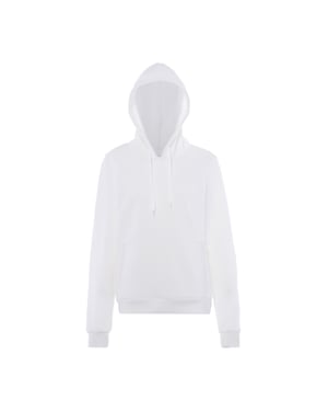 Mymo Kapuzenpullover Damen weiss