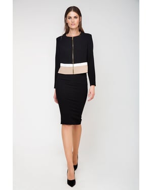 Rock mit hoher Taille