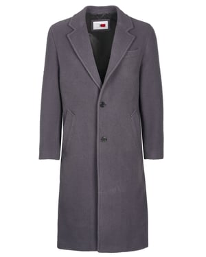 Tommy Hilfiger x Lewis Hamilton Mantel dunkelgrau