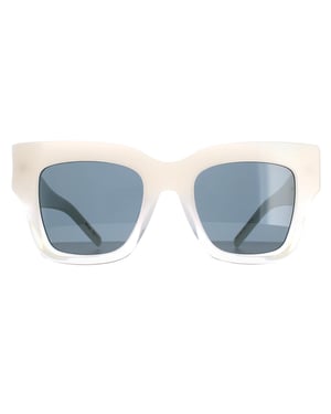 Hugo Boss Square Damen Schattiert Elfenbein Grau BOSS 1386/S