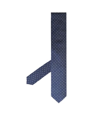 Hackett London gedruckt Mini Pindot Herren Blue Krawatten