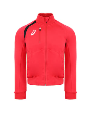 Asics Kinder Trainingsjacke, Rot