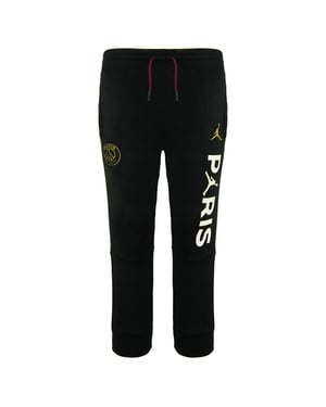 Nike x Paris Saint-Germain Stretch Black Graphi Logo Kinder-Trackhose DD9701 010