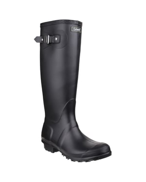 Cotswold Unisex Sandringham Gummistiefel (Schwarz)