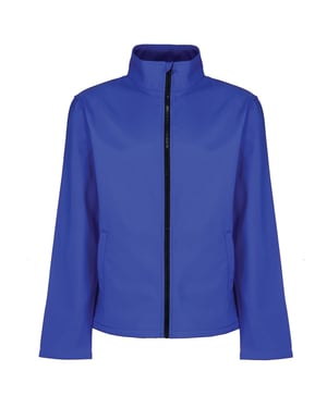Regatta Mens Ablaze Printable Softshell Jacket (Königsblau/Schwarz)