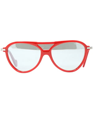 Moncler ML0054 67C OO Rote Sonnenbrille