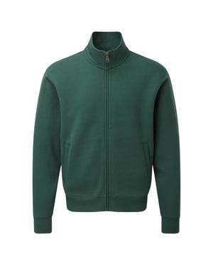 Russell Mens Authentic Full Zip Jacket (Flaschengrün)
