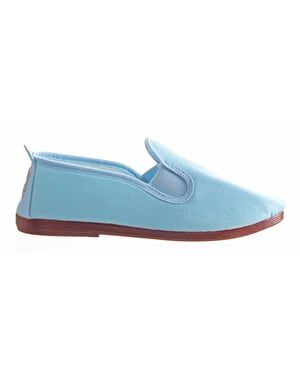 Faulige Celeste Kids Blue Plimsolls