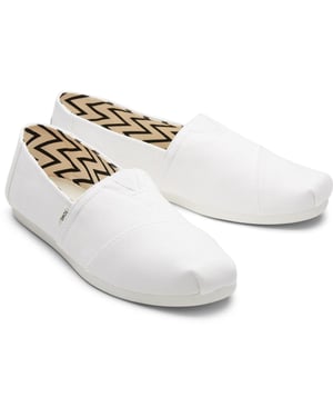TOMS Herren Alpargata Schuhe Weiß 34898-59712-07