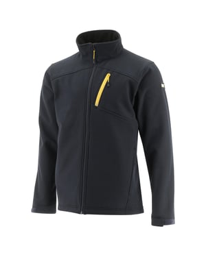 Caterpillar Unisex Essentials Schwarze Shell-Jacke