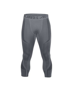 Under Armour Stretch Grau Herren nahtlose Netzkabine geschnittene Leggings 1306391 513