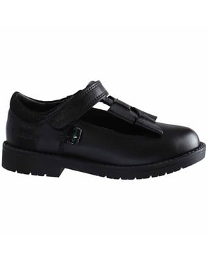 Kicker Lachly Bow Kinder schwarze Schuhe