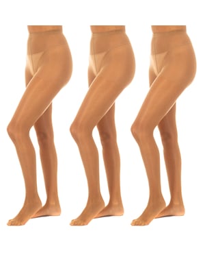 Pack-3 15 Den Lycra-Schlüpfer DANAE15 Frau