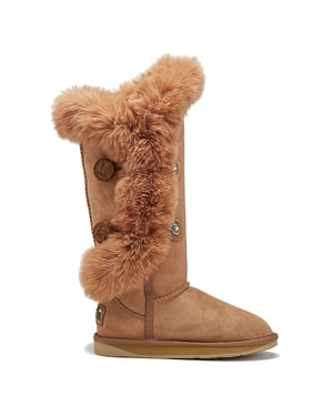 Nordic Tall Stiefel in Kastanienbraun