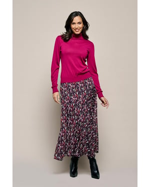 Amee Print Rock Taupe / Multi