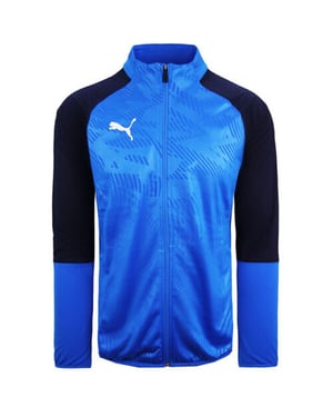Puma Drycell Long Sleeve Reißverschluss UP Blue Herren Football Track Jacket 656265 02