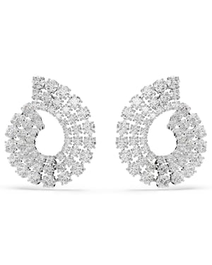 Swarovski 'Matrix Tennis' Damen Ohrhänger aus Metall - Silber 5705834