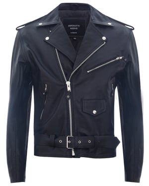 Brando Biker Rock Motorradjacke aus Leder