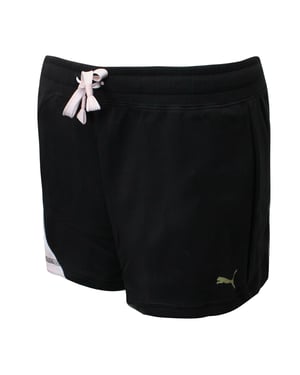 Puma Womens Sweet Shorts Casual Running Lounghose Schwarz 518142 02