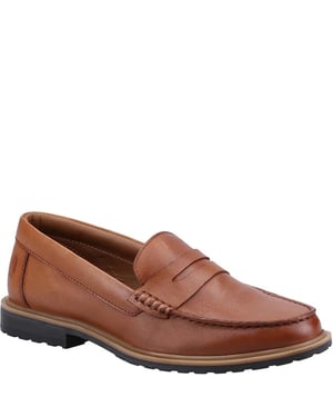 Hush Puppies Damen/Damen Verity Leder Freizeitschuhe (Tan)