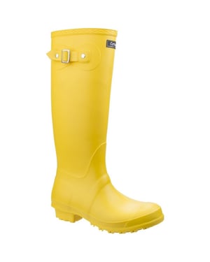 Cotswold Sandringham Buckle-Up Damen-Wellington-Stiefel (gelb)