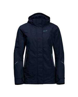 Jack Wolfskin Onyx Womens Navy Jacke