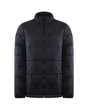 Jack Wolfskin Bergland Herren Dunkelgraue Wattierte Jacke