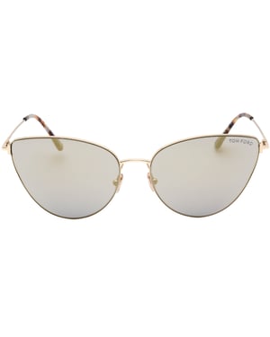 Tom Ford FT1005 28B Anais-02 Gl�nzende Ros�gold-Sonnenbrille