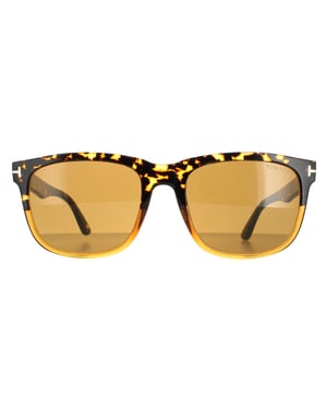 Tom Ford Rectangle Herren Havanna Braun Stephenson FT0775
