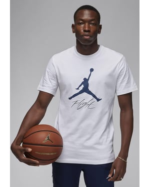 Nike Jordan Jumpman Flight-T-Shirt in Weiß