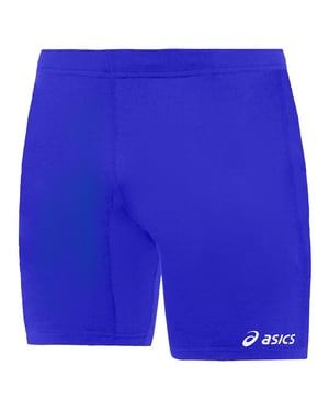 Asics Stretch Wails Logo Herren Blue Shorts