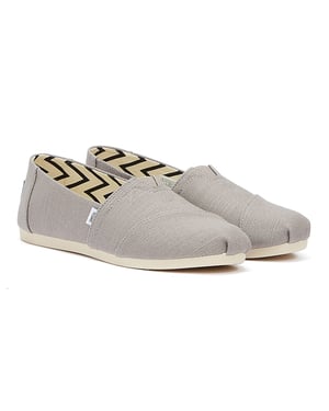 TOMS Alpargata Heritage Canvas Womens Morning Dove Espadrilles