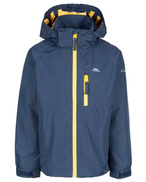 Trespass Childrens Boys Overwhelm Regenjacke (Marine)