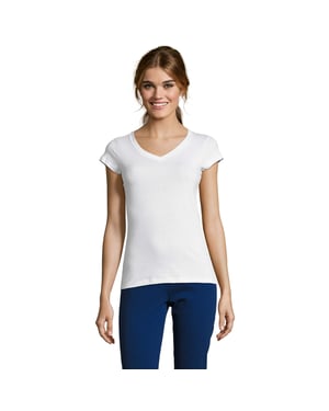 SOLS - "Moon" T-Shirt V-Ausschnitt für Damen ()