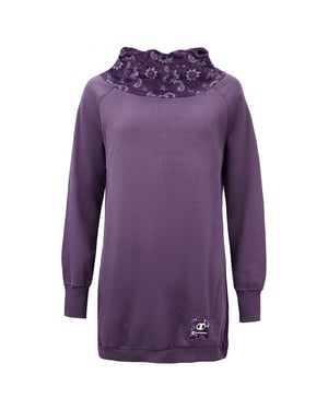 Champion Heritage Fit Womens Purple Long Kleid