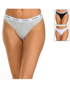 Pack 3 Calvin Klein Tangas