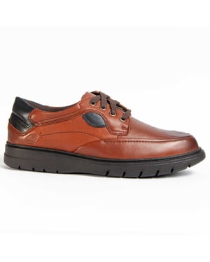 Purapiel Oxford-Schuh Confore Braun