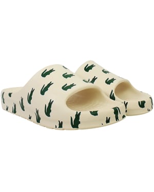 Lacoste Serve Slide 2.0 223 3 SFA Beige Damen-Slider