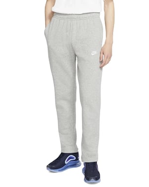 Nike Sportswear Club Fleece Openhem Jogger in Grau