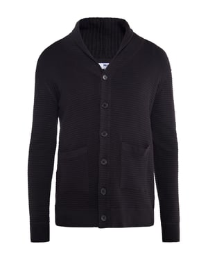 Mo Strickjacke Herren Schwarz