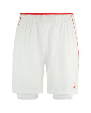 Asics Padel Player Herren weiße Tennisshorts