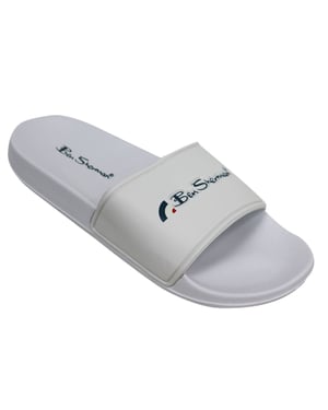Ben Sherman Slidder Herren White Sliders