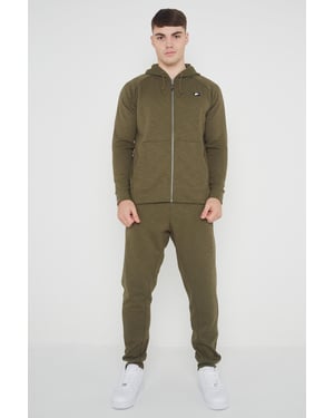 Nike Herren Sportswear Optic-Trainingsanzug in Olivgrün