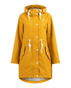 ICEBOUND Regenmantel Damen Curry