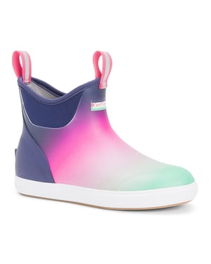 Xtratuf Ankle Deck Rubber Lila Aurora Wellington Stiefel
