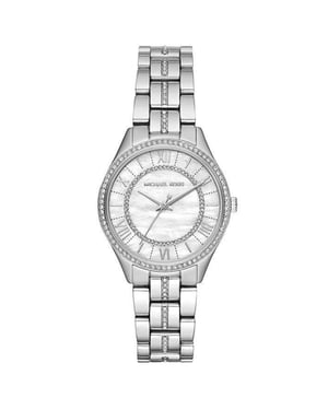 Michael Kors MK3900 Lauryn Kristall Perlmutt Zifferblatt Damenuhr