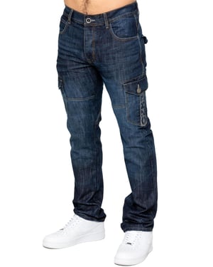 Enzo | Herren Jeans mit geradem Bein